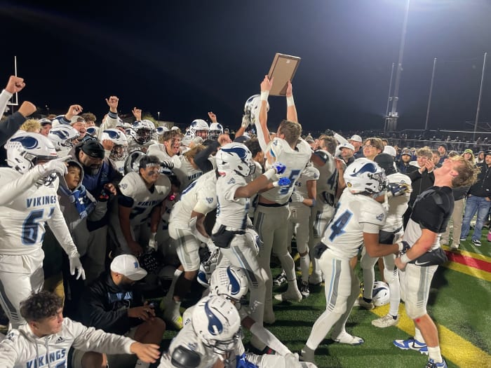 The Vikings celebrate some more.